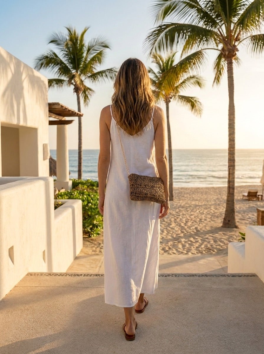 Spice Trail Beaded Handwoven Clutch - GAIIA