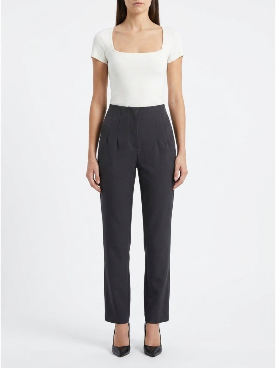 Women Solid Linen Blend Regular Fit Trouser - GAIIA