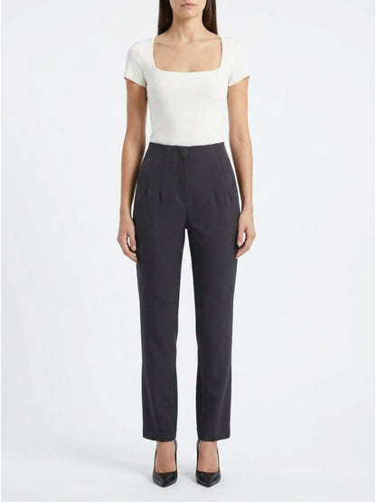 Women Solid Linen Blend Regular Fit Trouser - GAIIA