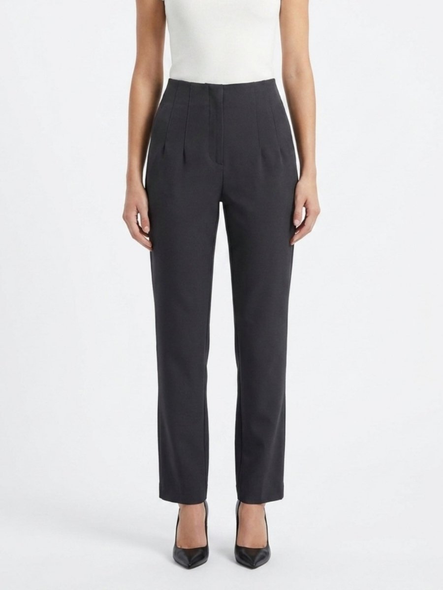 Women Solid Linen Blend Regular Fit Trouser - GAIIA