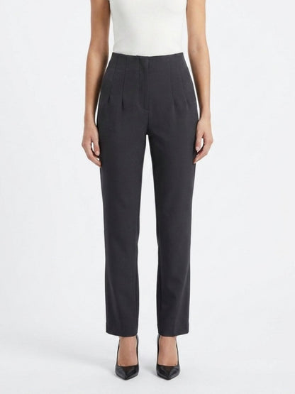 Women Solid Linen Blend Regular Fit Trouser - GAIIA