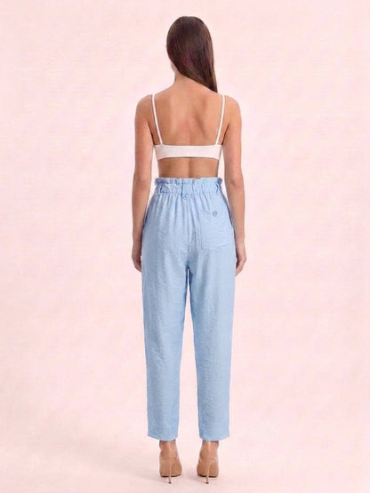 Women Solid Rayon Blend Trouser - GAIIA