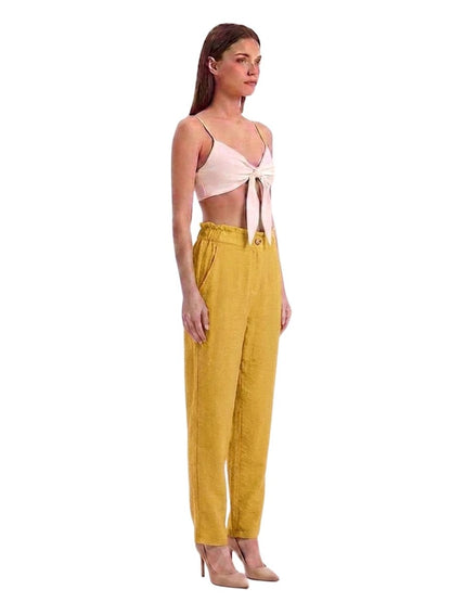 Women Solid Rayon Blend Trouser - GAIIA
