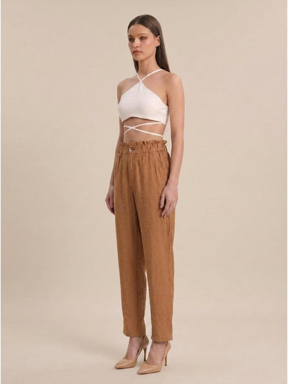 Women Solid Rayon Blend Trouser - GAIIA