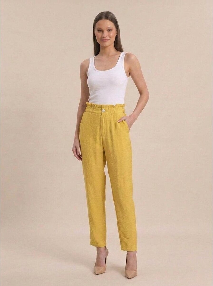 Women Solid Rayon Blend Trouser - GAIIA