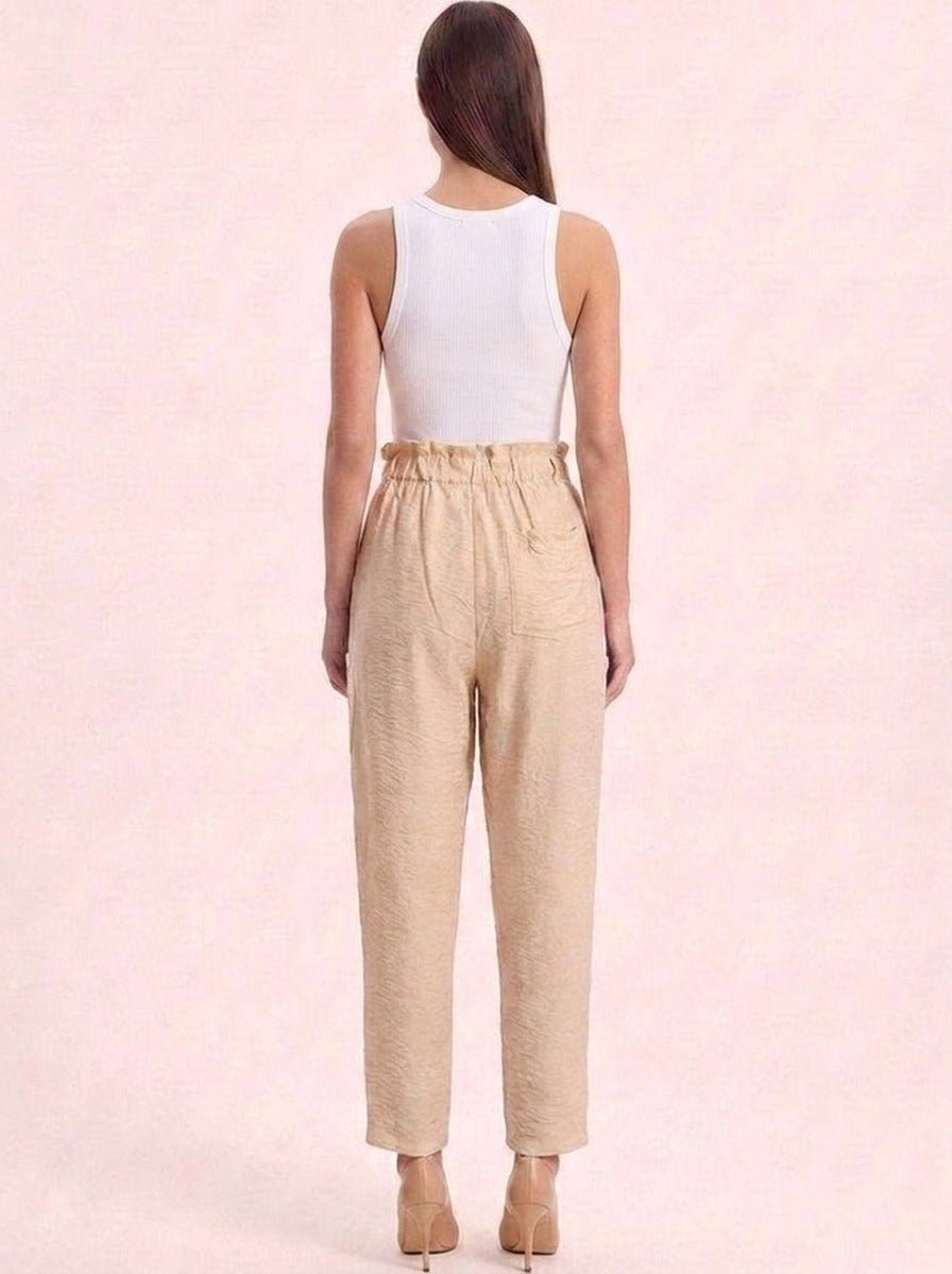 Women Solid Rayon Blend Trouser - GAIIA