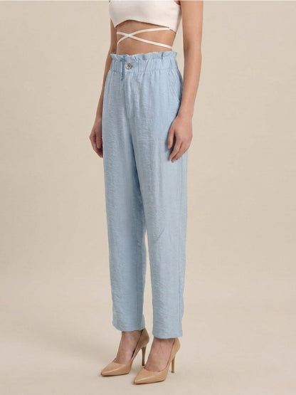Women Solid Rayon Blend Trouser - GAIIA