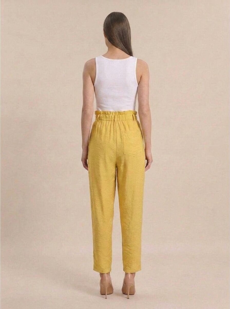 Women Solid Rayon Blend Trouser - GAIIA