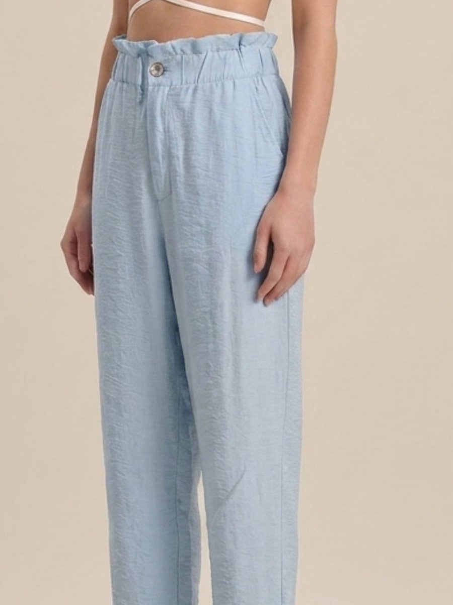 Women Solid Rayon Blend Trouser - GAIIA